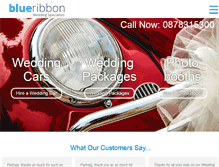 Tablet Screenshot of blueribbon.ie
