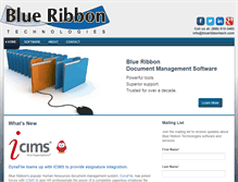 Tablet Screenshot of blueribbon.net