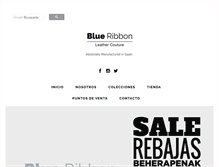 Tablet Screenshot of blueribbon.es